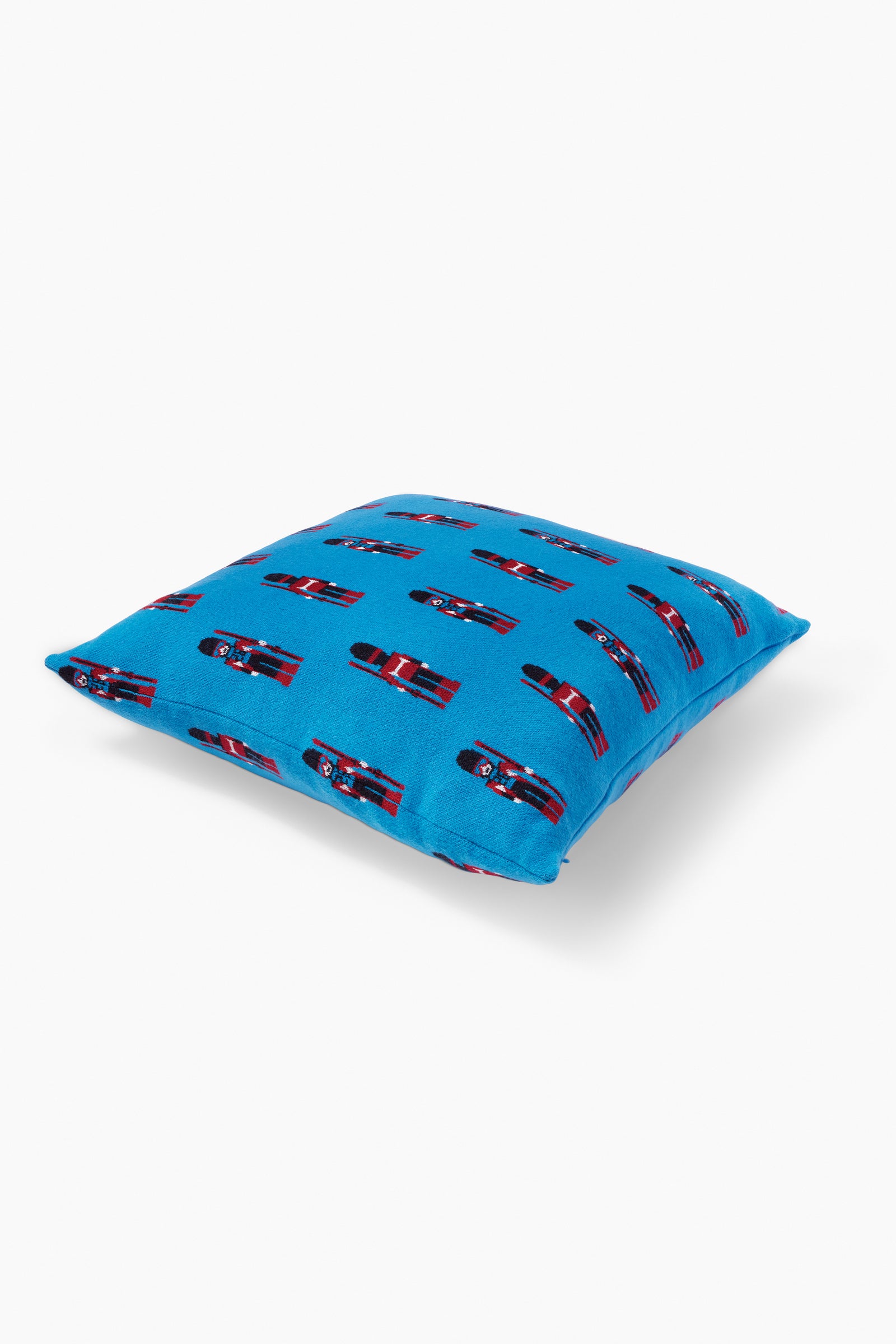 THE SKIING GUARDSMAN EUROPEAN CUSHION