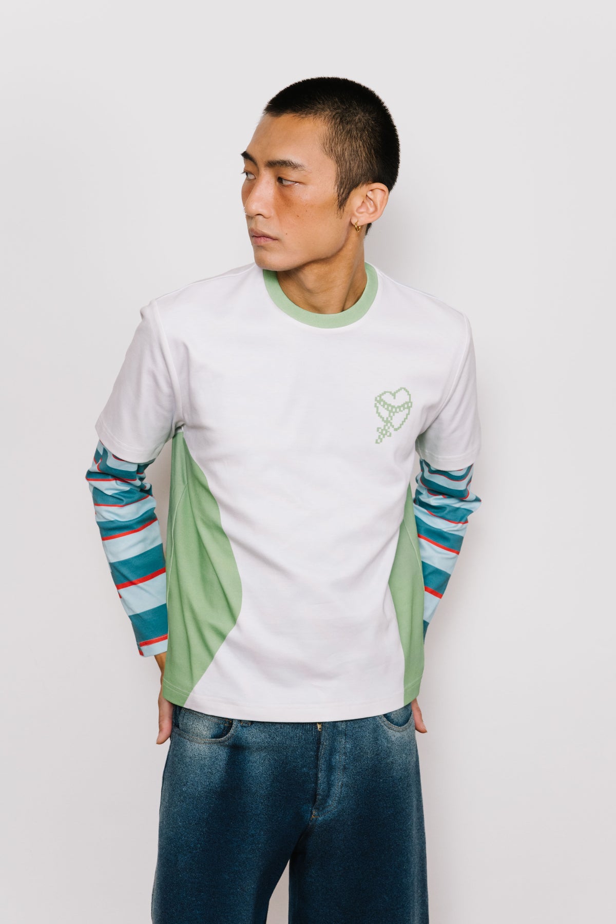 REACH LOGO GREEN T-SHIRT