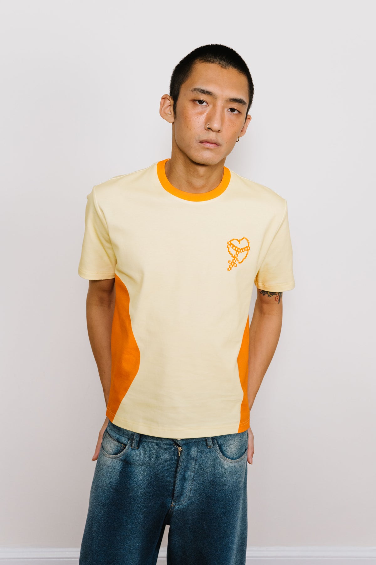 DOWNWIND LOGO ORANGE T-SHIRT