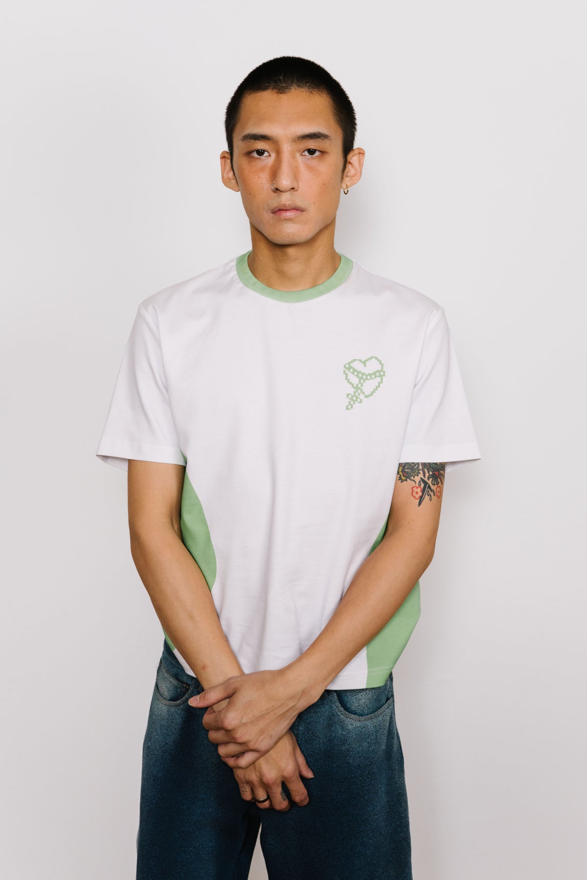 REACH LOGO GREEN T-SHIRT