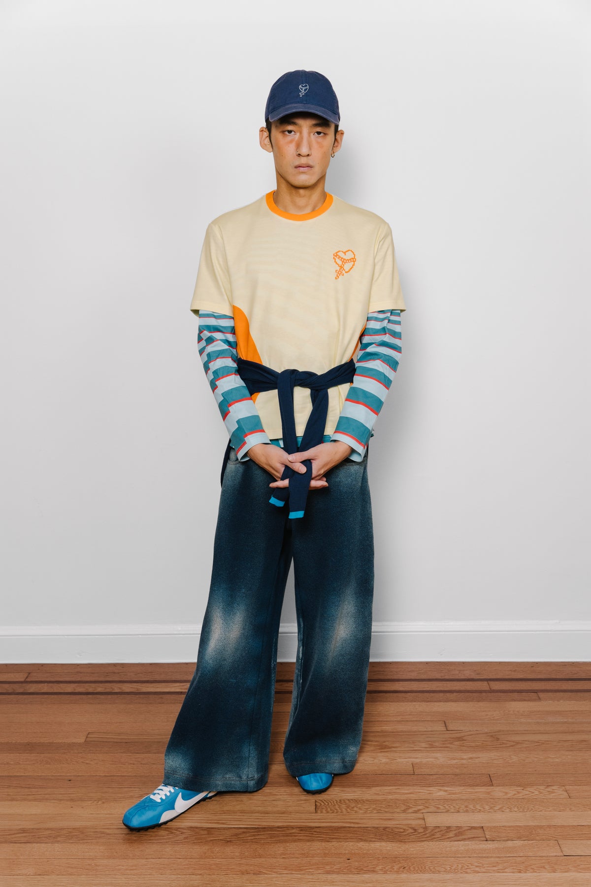 DOWNWIND LOGO ORANGE T-SHIRT